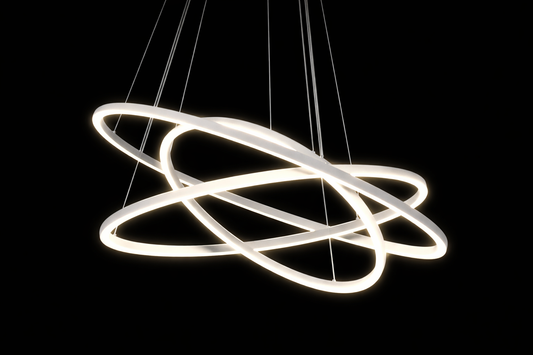 Suspension LED SATURNE TRIPLE SLIM – L’anneau lumineux architectural