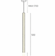 Suspension ALIA 44 – 8W, Suspension LED architecturale 360°