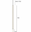 Suspension ALIA 45 – 8W, Suspension LED architecturale 360°
