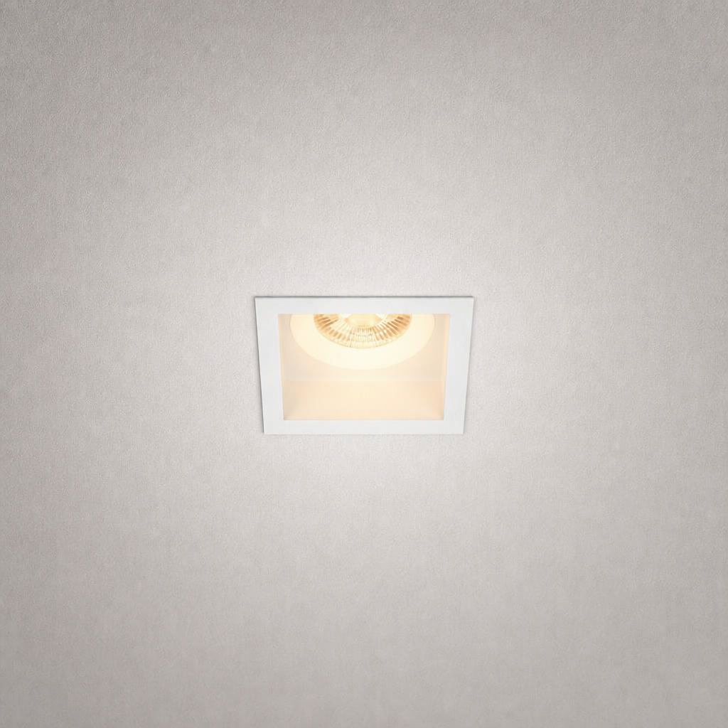 Luminaires GU10 - GU10 PRIME 0014 - Cadre de luminaire encastré carré GU10 pour intérieur - IP20