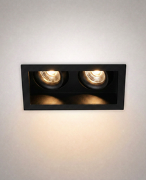 Luminaires GU10 - GU10 PRIME 0050 - Boîtier carré GU10/MR16 - IP20