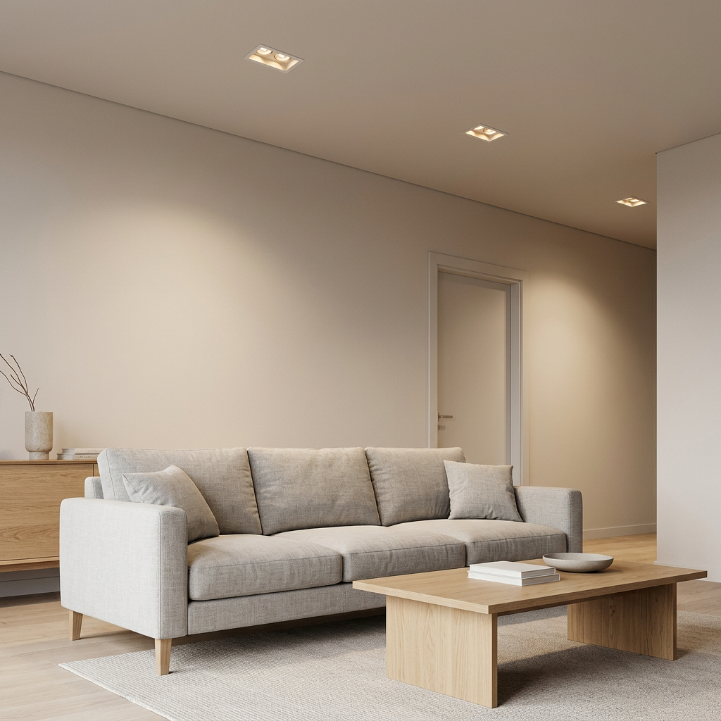 Luminaires GU10 - GU10 PRIME 0050 - Boîtier carré GU10/MR16 - IP20