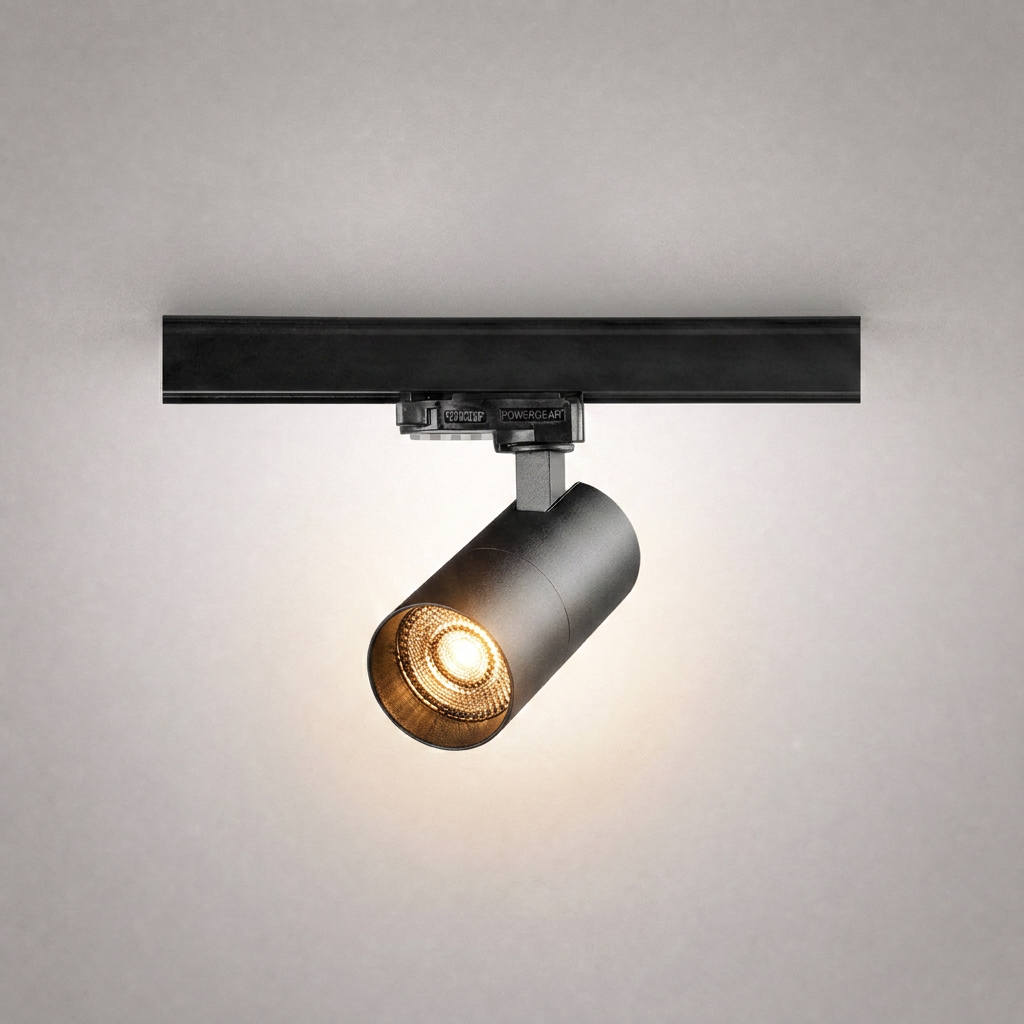 GU10 Luminaires - GU10 PRIME 0073 - Track spotlight head with GU10/MR16 socket - IP20