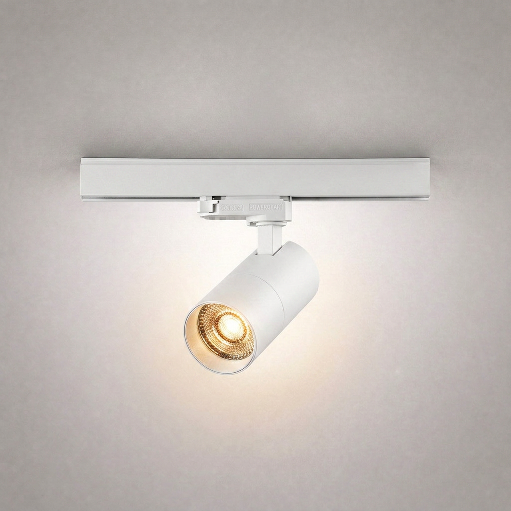 GU10 Luminaires - GU10 PRIME 0073 - Track spotlight head with GU10/MR16 socket - IP20