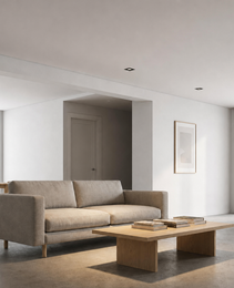 GU10 Luminaires - GU10 PRIME 0091 - Mr16 GU10 square recessed housing for LED - IP20