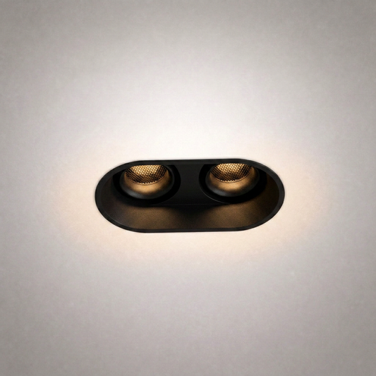 Luminaires GU10 - Douille GU10 PRIME 0107 - Rotative à 355° pour ampoule GU10 à double tête ronde - IP20