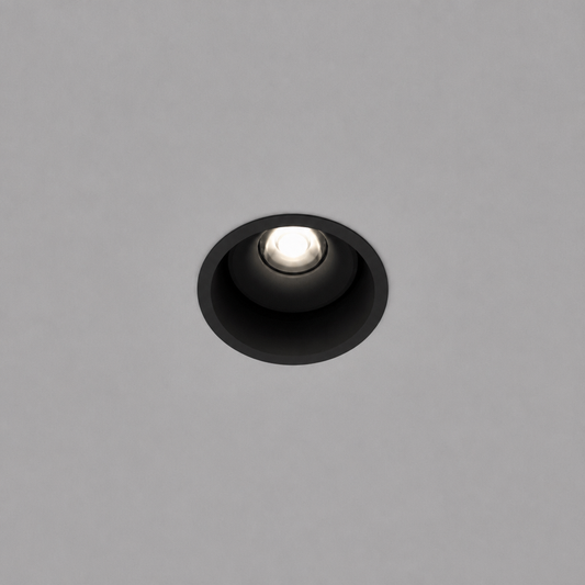 Luminaires GU10 - GU10 PRIME 0113 - Ajuster le cache anti-éblouissement pour ampoule LED COB, compatible avec douille MR16 et couvercle GU10 en aluminium. - IP20