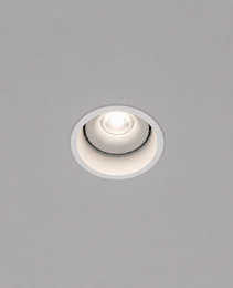 GU10 Luminaires - GU10 PRIME 0113 - Adjust anti-glare cover for COB LED bulb, compatible with MR16 socket and aluminum GU10 cover. - IP20