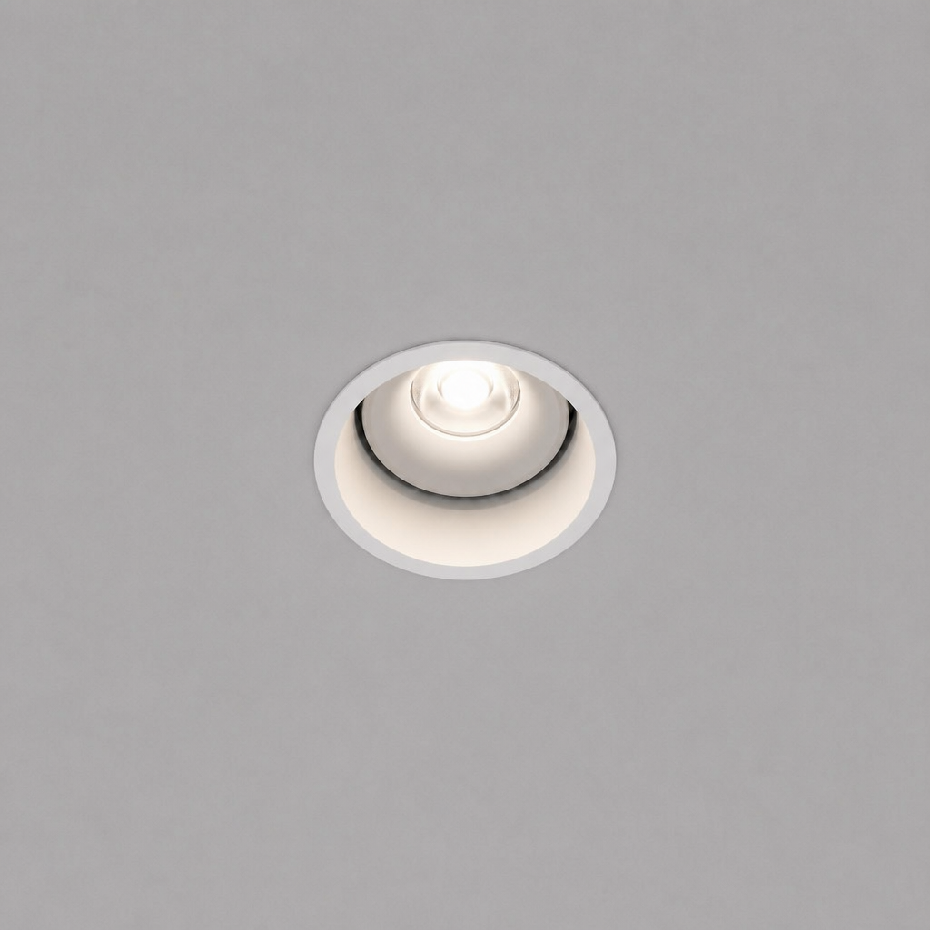 GU10 Luminaires - GU10 PRIME 0113 - Adjust anti-glare cover for COB LED bulb, compatible with MR16 socket and aluminum GU10 cover. - IP20