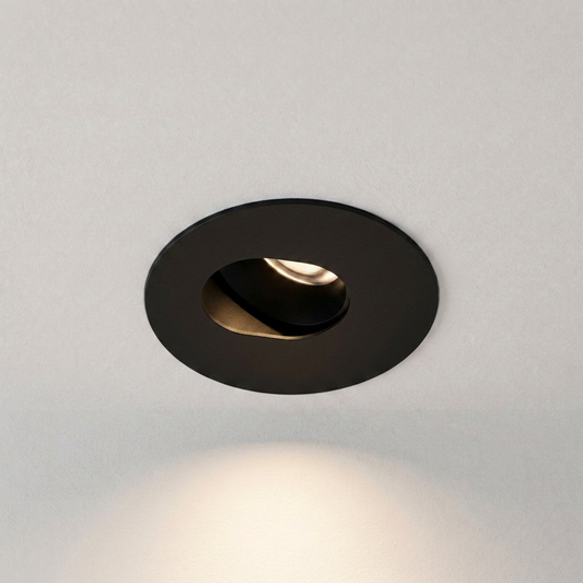 Luminaires GU10 - GU10 PRIME 0115 - Corps rond réglable pour intérieur, modèle MR16, cadre GU10 en aluminium - IP20