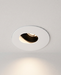 Luminaires GU10 - GU10 PRIME 0115 - Corps rond réglable pour intérieur, modèle MR16, cadre GU10 en aluminium - IP20