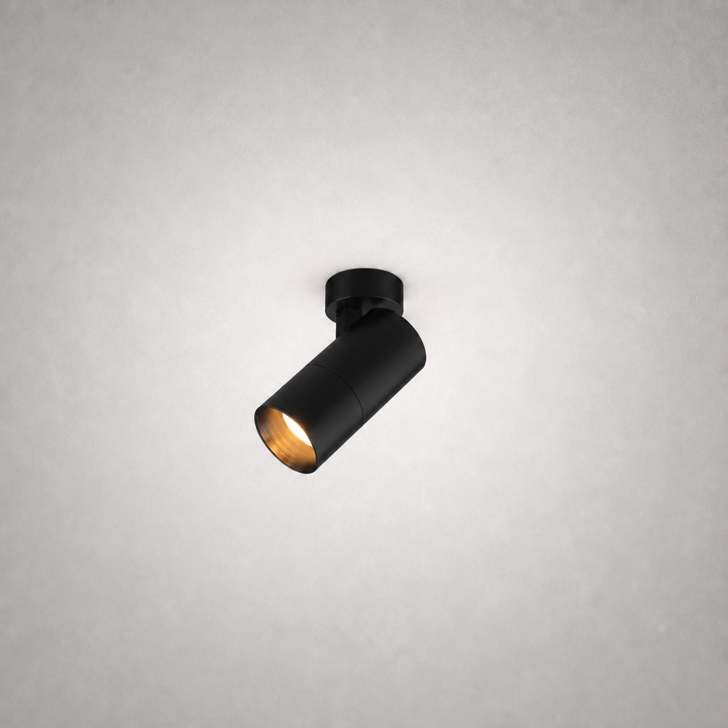 Luminaires GU10 - GU10 PRIME 0131 - Boîtier cylindrique réglable pour lampe GU10/MR16 - IP20