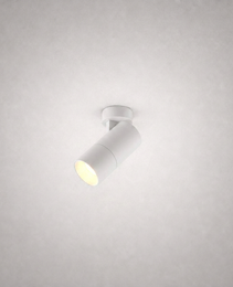 Luminaires GU10 - GU10 PRIME 0131 - Boîtier cylindrique réglable pour lampe GU10/MR16 - IP20