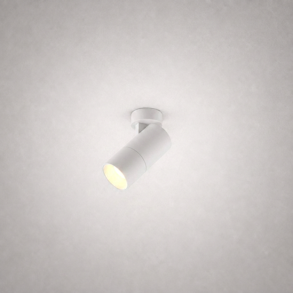 Luminaires GU10 - GU10 PRIME 0131 - Boîtier cylindrique réglable pour lampe GU10/MR16 - IP20