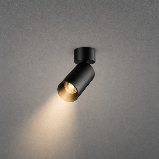 Luminaires GU10 - GU10 PRIME 0201 - Boîtier de lampe cylindrique GU10/MR16 - IP20