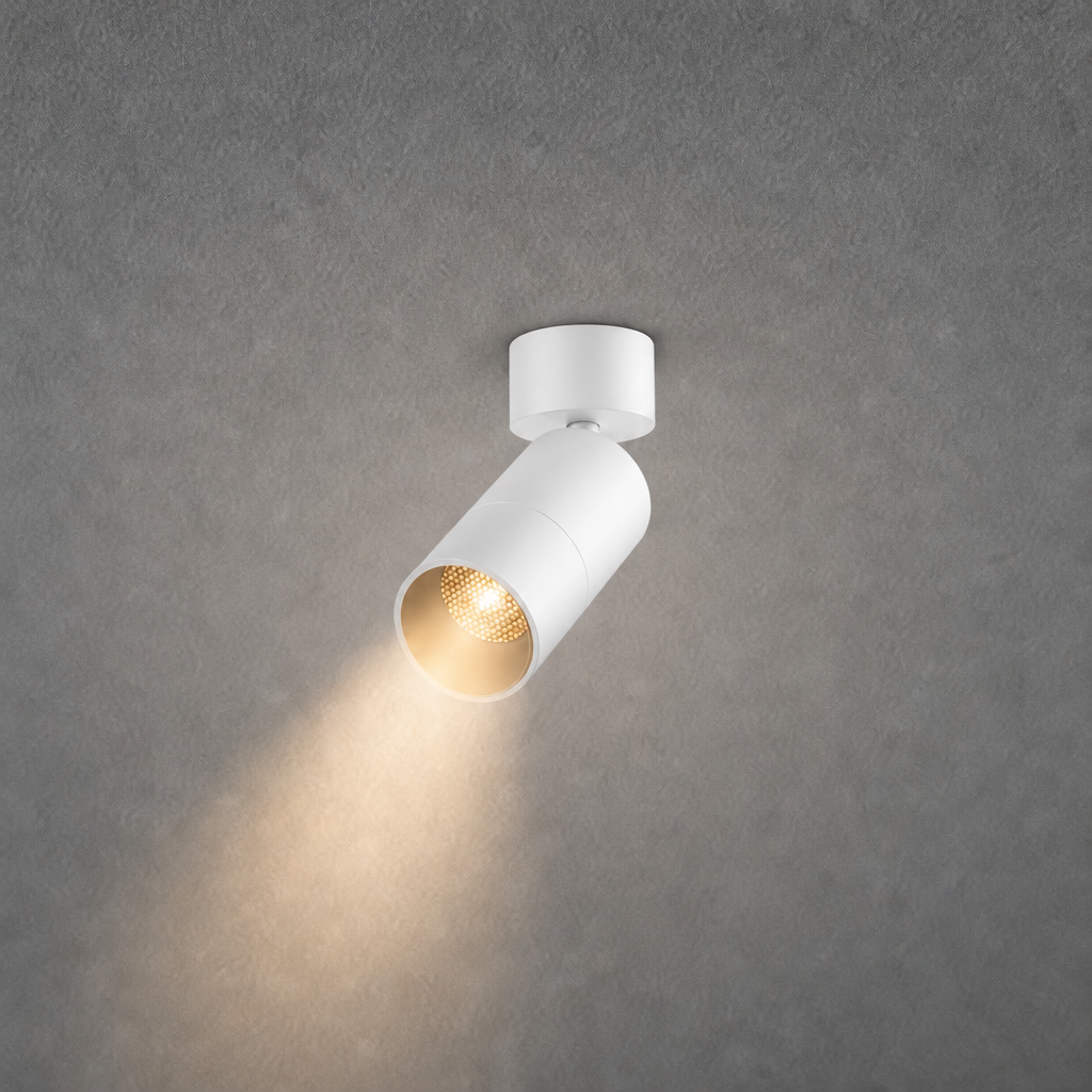 Luminaires GU10 - GU10 PRIME 0201 - Boîtier de lampe cylindrique GU10/MR16 - IP20