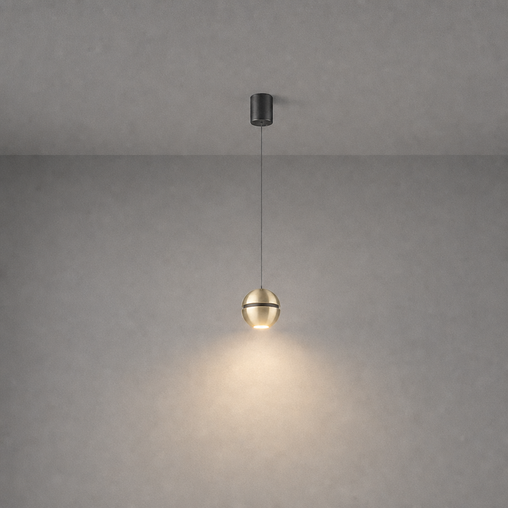 Suspensions - ZOOM PRIME 0058 - Lustre suspendu sphérique à hauteur réglable - IP20