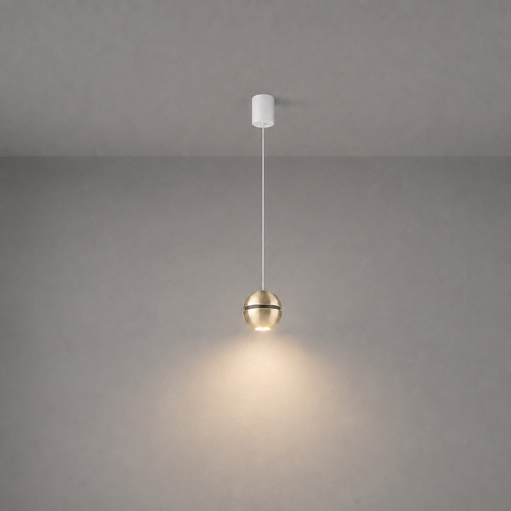 Suspensions - ZOOM PRIME 0058 - Lustre suspendu sphérique à hauteur réglable - IP20