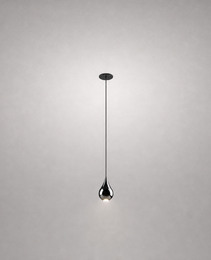 Pendant Lights - ZOOM PRIME 0068 - Recessed Drop-Shaped Pendant Light for Restaurant Decoration - IP20 - 7W