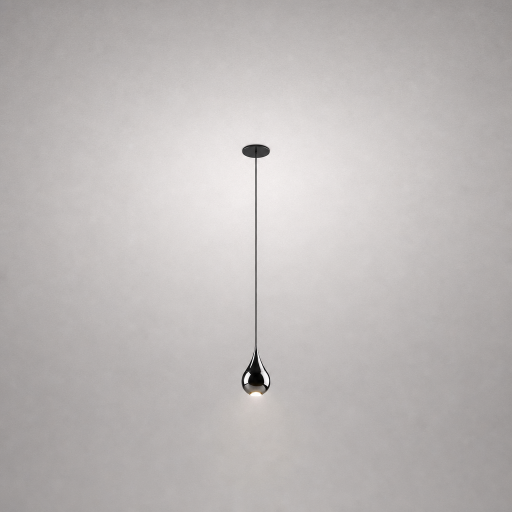 Pendant Lights - ZOOM PRIME 0068 - Recessed Drop-Shaped Pendant Light for Restaurant Decoration - IP20 - 7W