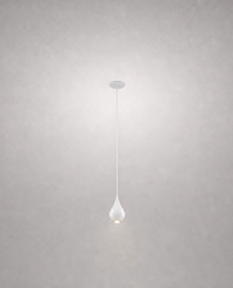 Pendant Lights - ZOOM PRIME 0068 - Recessed Drop-Shaped Pendant Light for Restaurant Decoration - IP20 - 7W