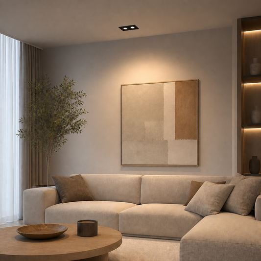 Spot Encastrés de Plafond - BET PRIME 0059 - Spot encastré carré double 13W - IP20