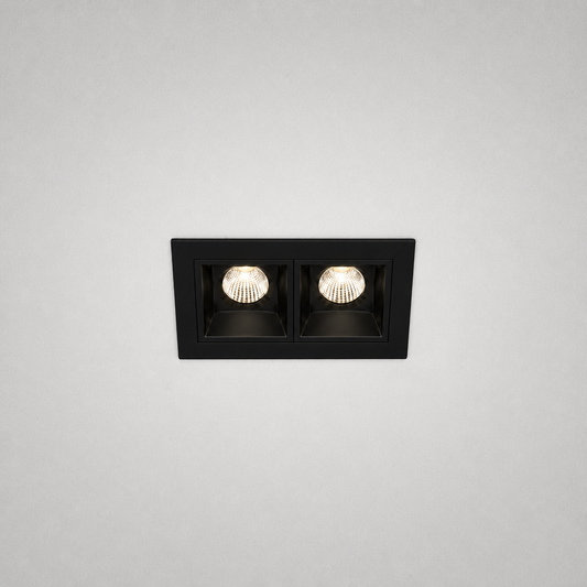 Spot Encastrés de Plafond - BET PRIME 0059 - Spot encastré carré double 13W - IP20