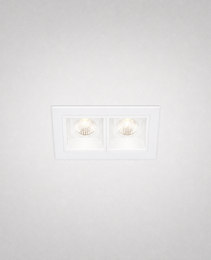 Spot Encastrés de Plafond - BET PRIME 0059 - Spot encastré carré double 13W - IP20
