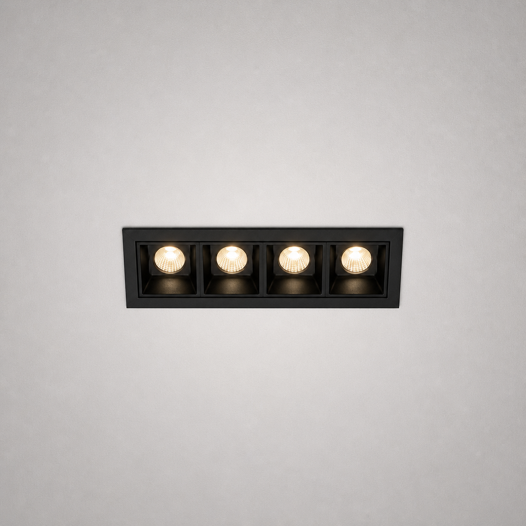 Spot Encastrés de Plafond - BET PRIME 0061 - Spot encastré carré 22 W - IP20 - 22W