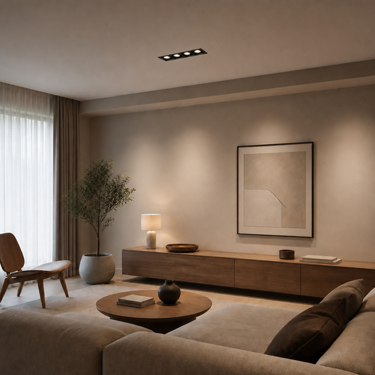 Spot Encastrés de Plafond - BET PRIME 0062 - Spot encastré carré 26 W - IP20 - 26W