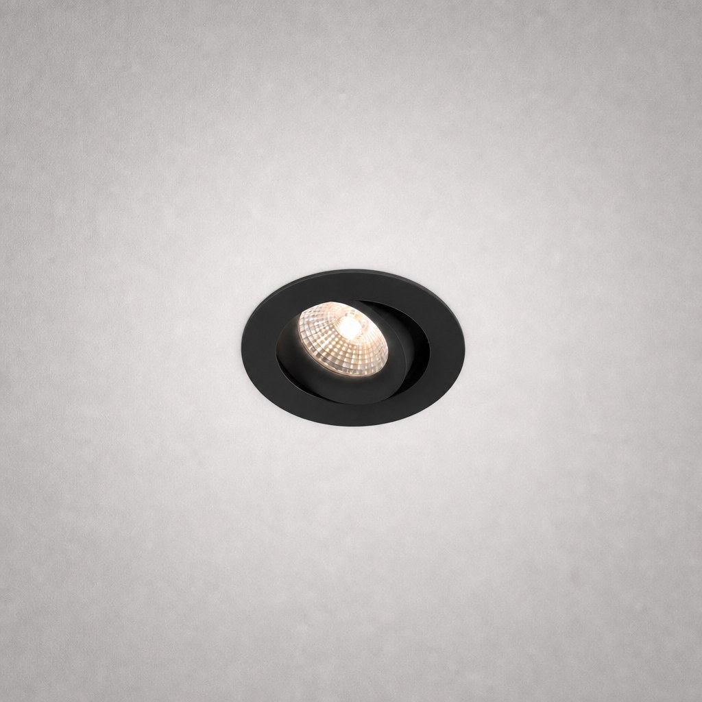 Spot Encastrés de Plafond - ALFA PRIME 0755 - Spot encastré à intensité variable, température de couleur chaude de 1800K à 3000K - IP20 - 7W