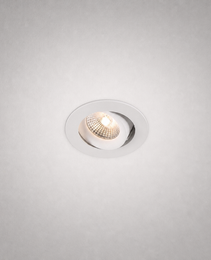 Spot Encastrés de Plafond - ALFA PRIME 0755 - Spot encastré à intensité variable, température de couleur chaude de 1800K à 3000K - IP20 - 7W