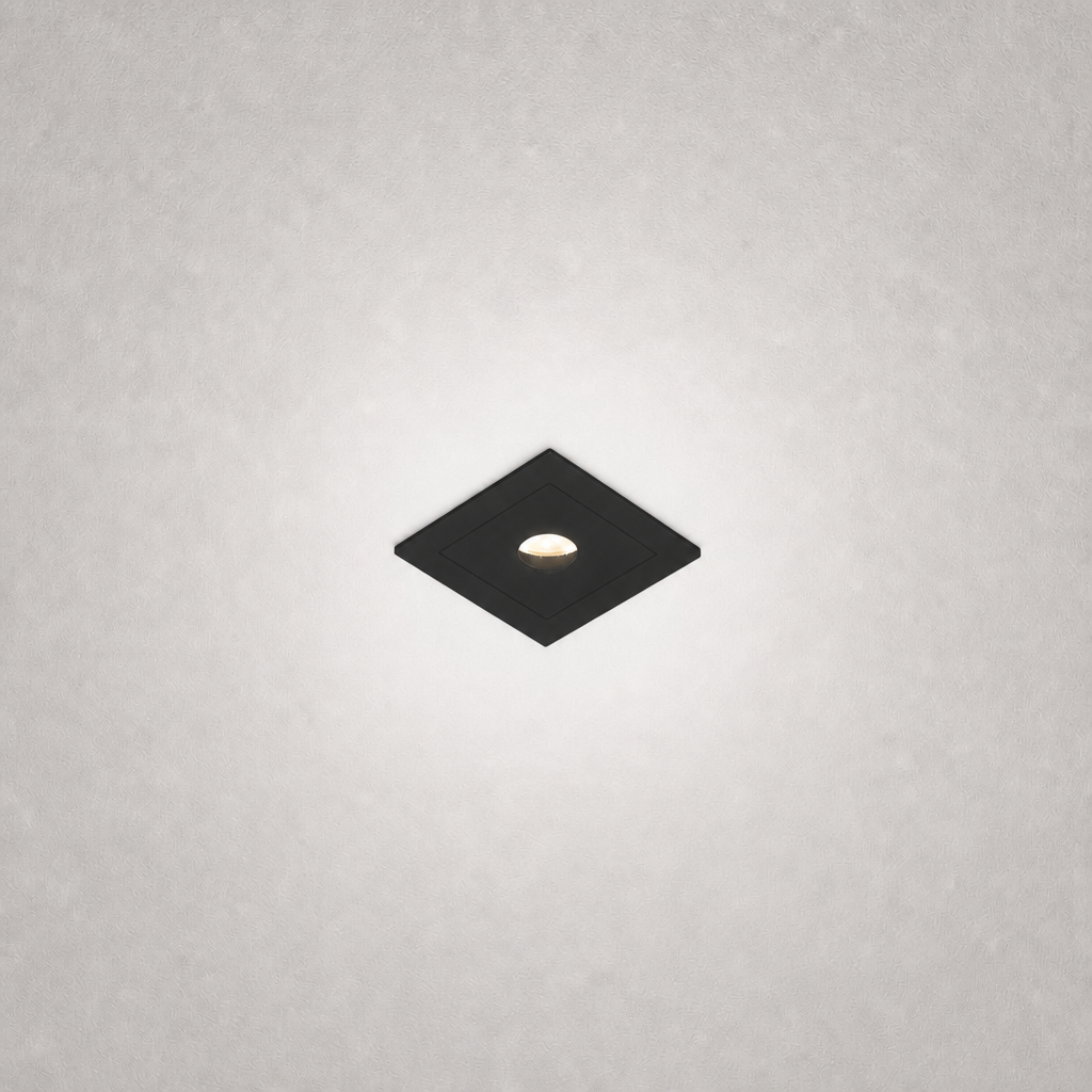 Spot Encastrés de Plafond - BET PRIME 0918 - Spot encastré carré anti-éblouissement - IP20 - 4W