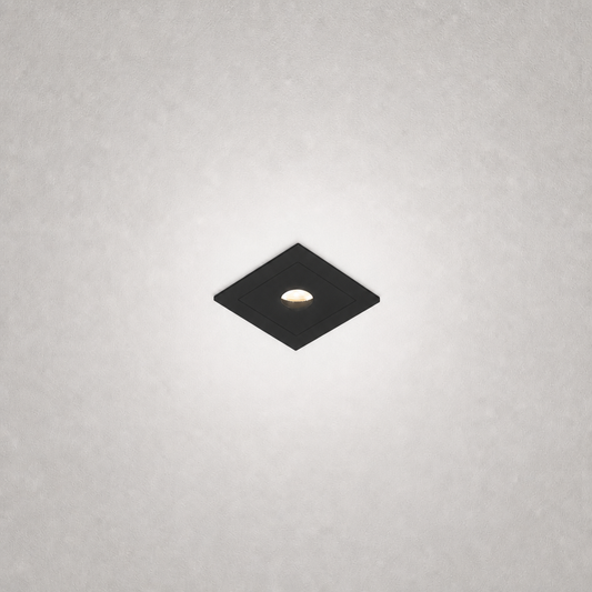 Spot Encastrés de Plafond - BET PRIME 0918 - Spot encastré carré anti-éblouissement - IP20 - 4W
