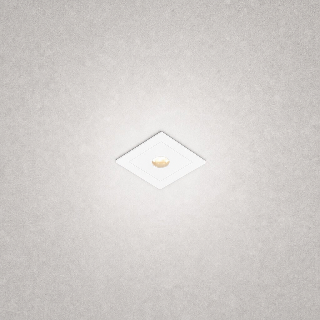 Spot Encastrés de Plafond - BET PRIME 0918 - Spot encastré carré anti-éblouissement - IP20 - 4W