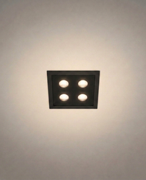 Spot Encastrés de Plafond - BET PRIME 0920 - Spots encastrés LED anti-éblouissement - IP20 - 18W