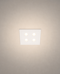 Spot Encastrés de Plafond - BET PRIME 0920 - Spots encastrés LED anti-éblouissement - IP20 - 18W