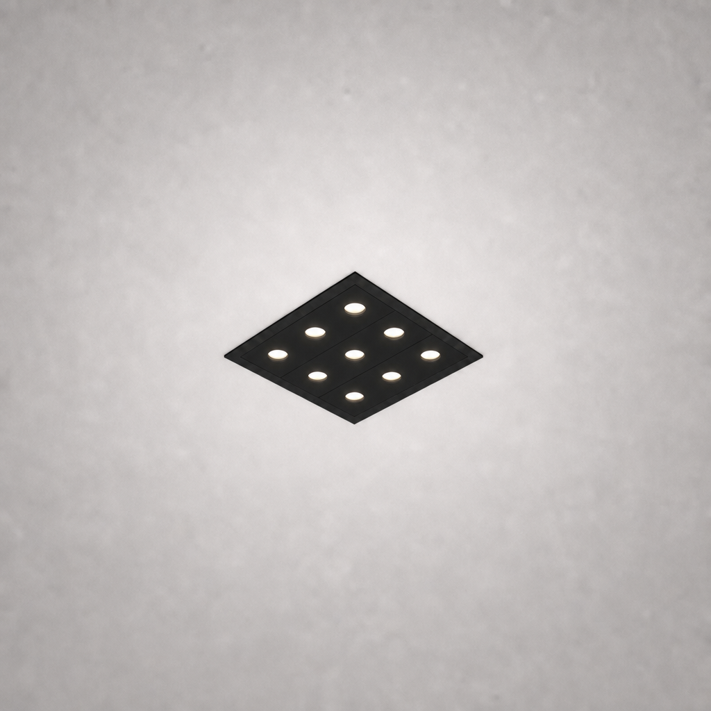 Spot Encastrés de Plafond - BET PRIME 0922 - Spots encastrés LED anti-éblouissement - IP20 - 24W