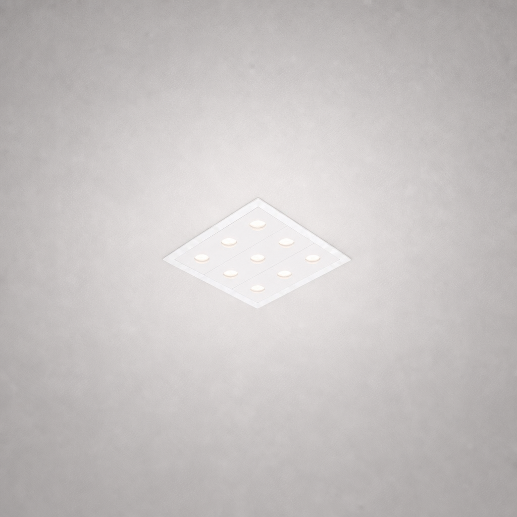 Spot Encastrés de Plafond - BET PRIME 0922 - Spots encastrés LED anti-éblouissement - IP20 - 24W