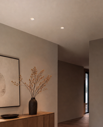 Spot Encastrés de Plafond - DOT PRIME 1208 - Mini spot encastré LED sans bordure, double spot encastré IP44 - 2W