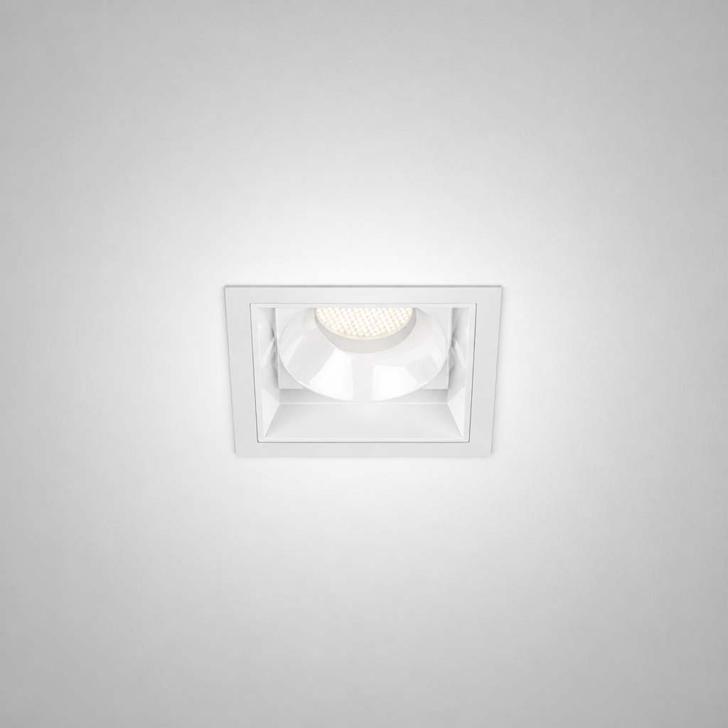 Spot Encastrés de Plafond - MAXI PRIME 1330 - Plafonnier encastré chromé 18W - IP20