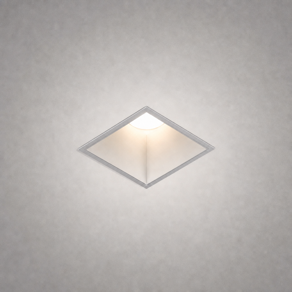Spot Encastrés de Plafond - ECO PRIME 1432 - Spot encastré carré IP65 - 26W