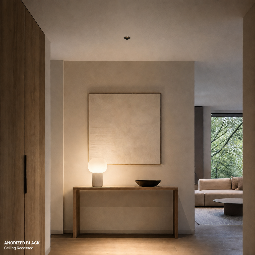 Spot Encastrés de Plafond - ECO PRIME 1432 - Spot encastré carré IP65 - 26W