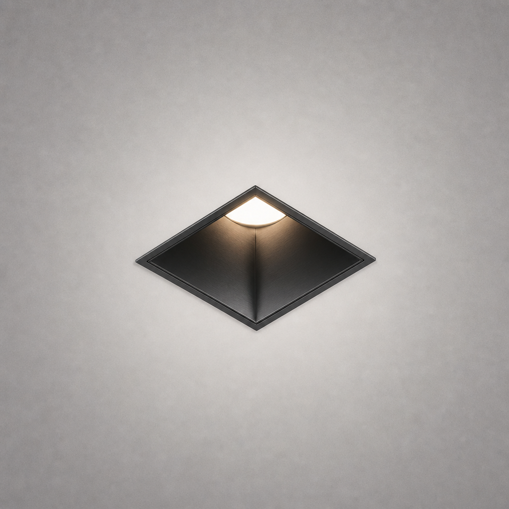 Spot Encastrés de Plafond - ECO PRIME 1432 - Spot encastré carré IP65 - 26W