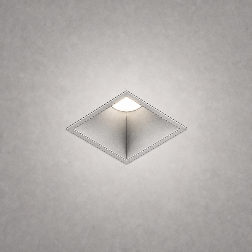 Spot Encastrés de Plafond - ECO PRIME 1432 - Spot encastré carré IP65 - 26W
