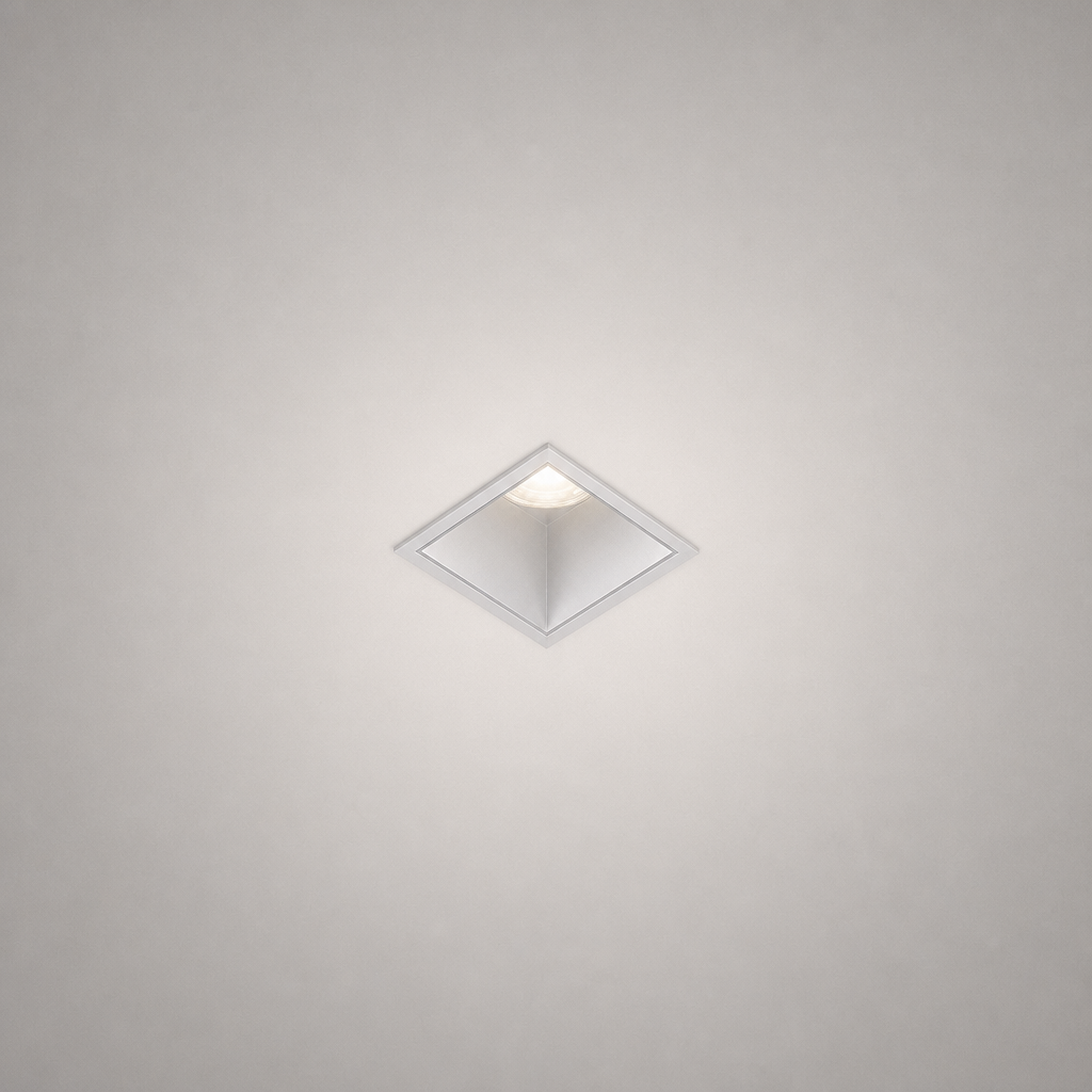 Recessed Ceiling Spotlights - ECO PRIME 1434 - IP65 Square Recessed Spotlights - 5W