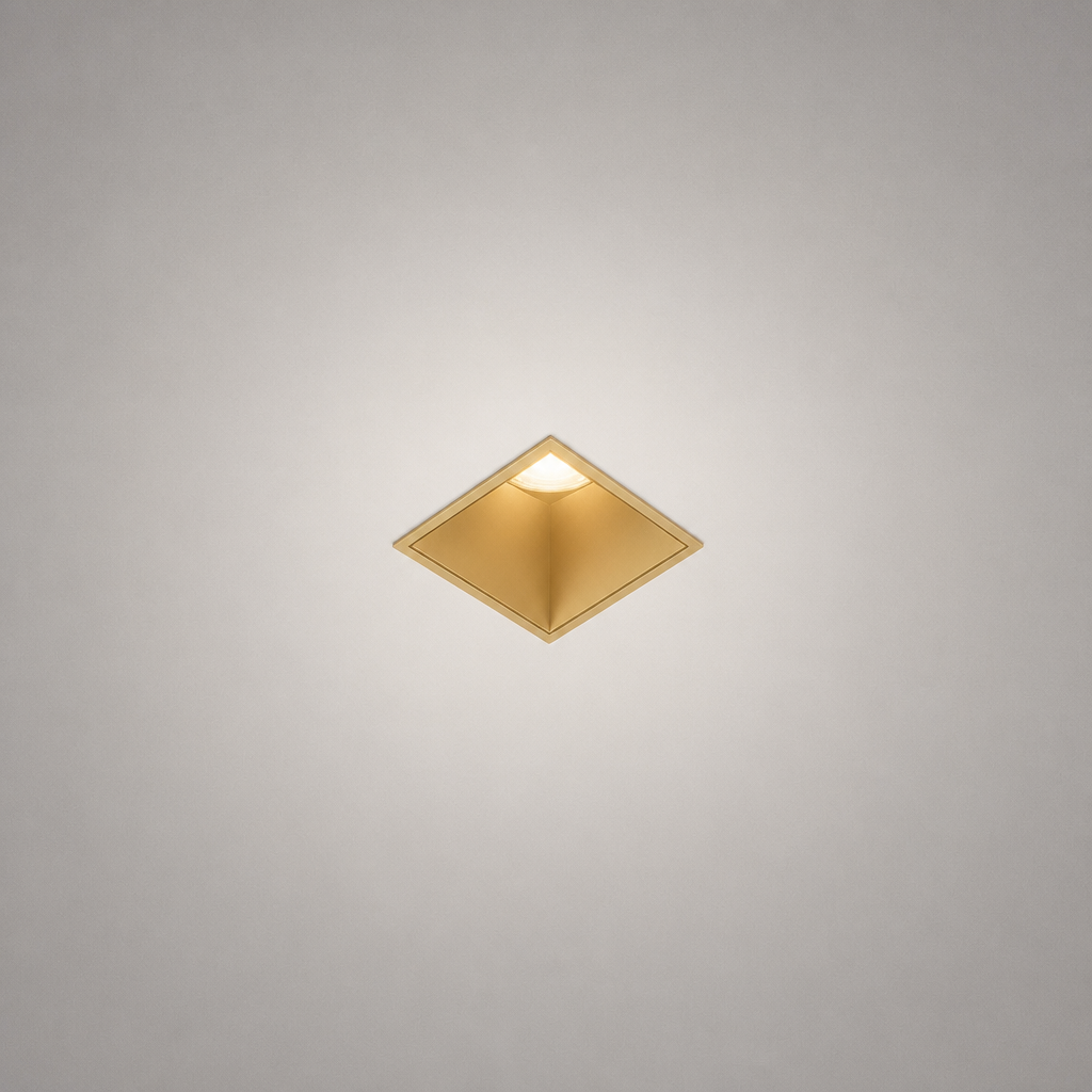 Recessed Ceiling Spotlights - ECO PRIME 1434 - IP65 Square Recessed Spotlights - 5W