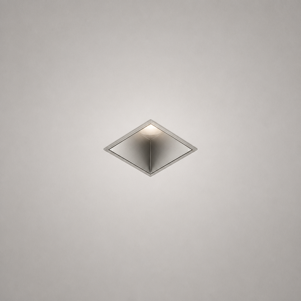 Recessed Ceiling Spotlights - ECO PRIME 1434 - IP65 Square Recessed Spotlights - 5W