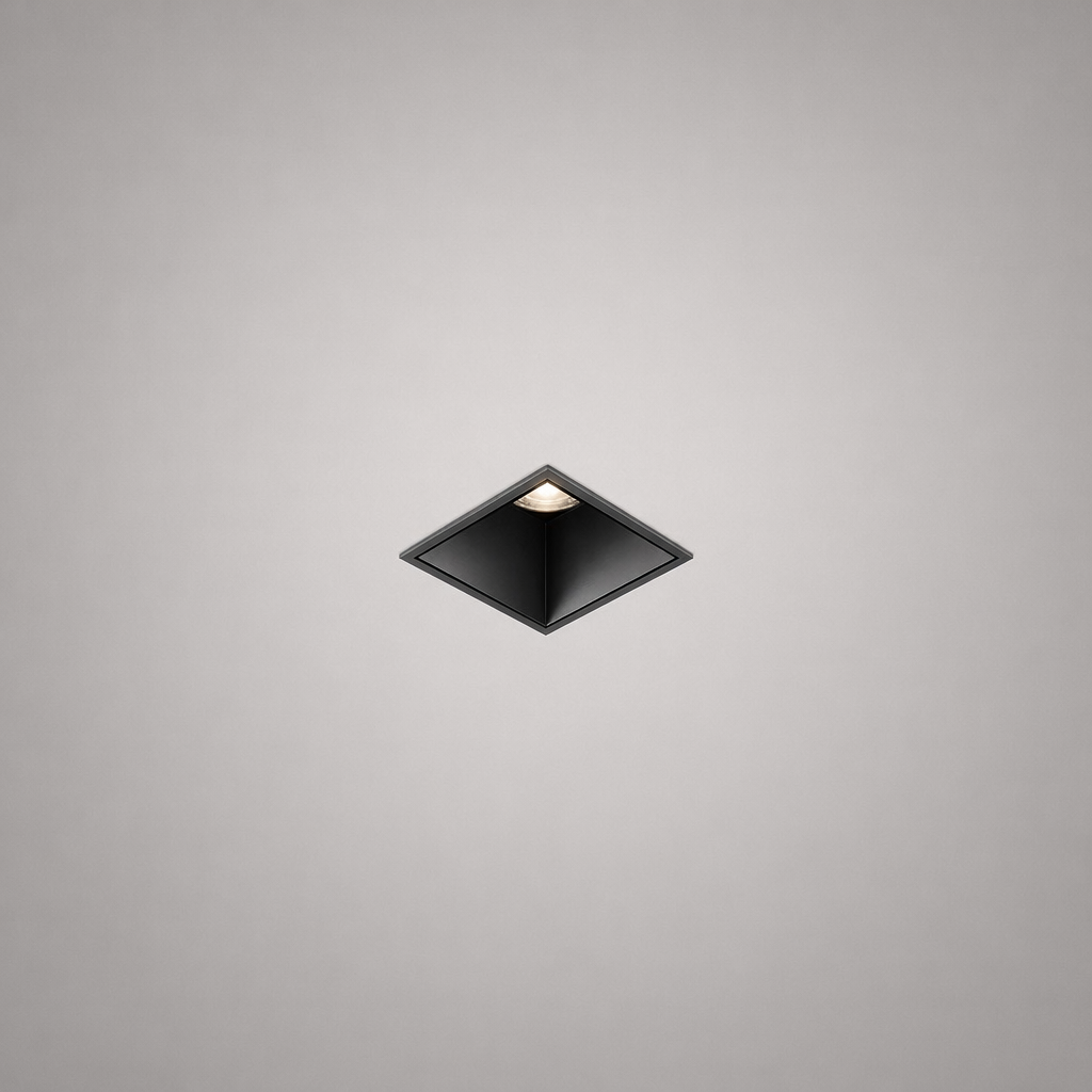 Recessed Ceiling Spotlights - ECO PRIME 1434 - IP65 Square Recessed Spotlights - 5W