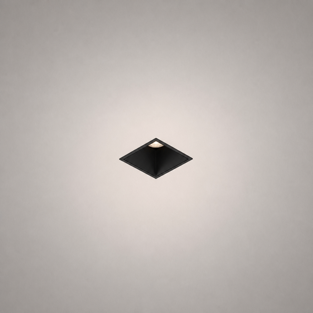 Recessed Ceiling Spotlights - ECO PRIME 1434 - IP65 Square Recessed Spotlights - 5W